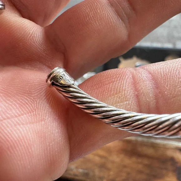 David Yurman Bracelet 18k and Sterling - Picture 4 of 9